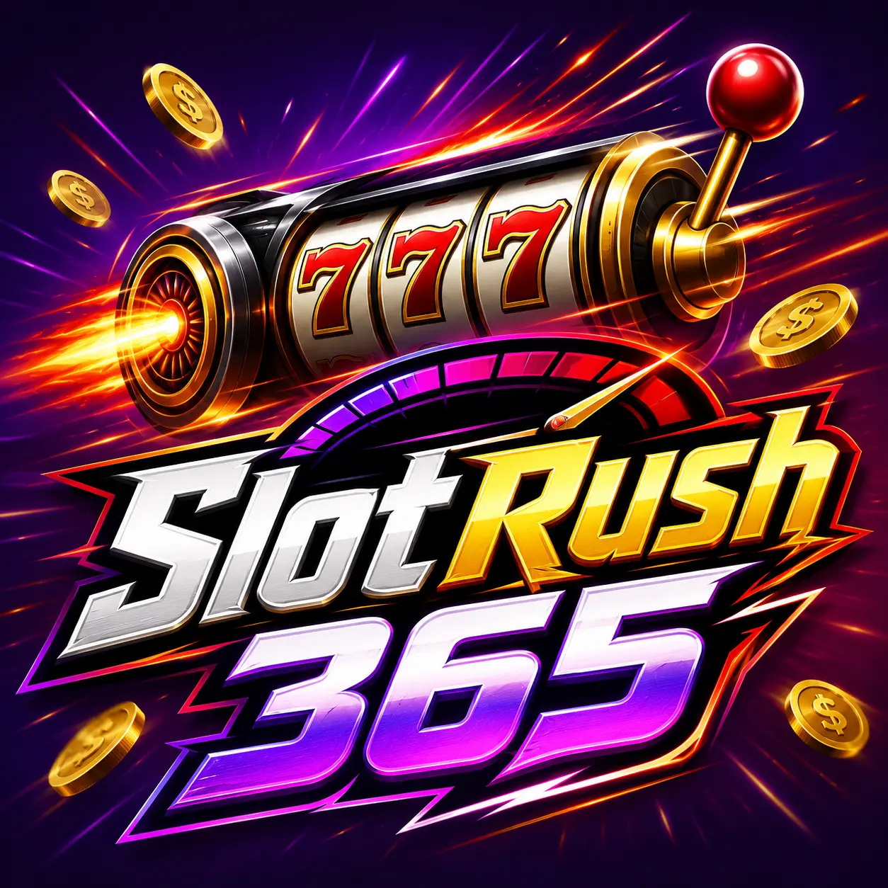 Slotrush 365 logo